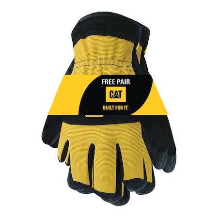 SPLIT LTHR GLOVE XL 2PK